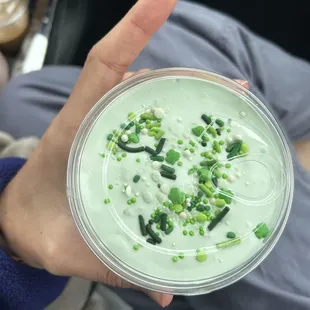 Mint White Mocha Latte