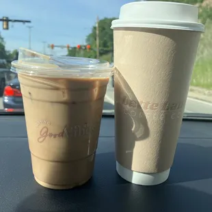 Iced Peanut Butter Cup Latte