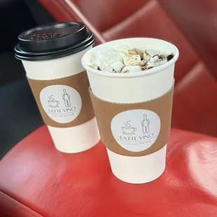 Toasted S'mores Latte