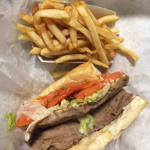 Cheese Steak (takeout)
