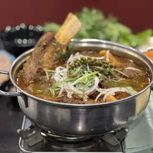 Beef stew hot pot