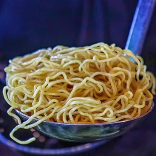 a bowl of noodles
