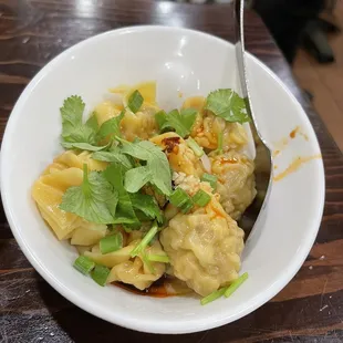 Wontons in Chili Oil