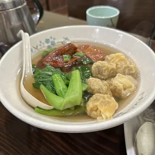 Roasted Duck Wonton Noodle Soup