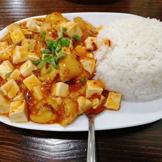 Soft Tofu and Flounder with Hot Bean Paste