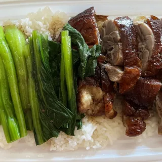 Roasted Duck on Rice