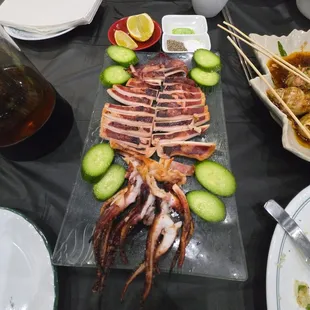 Grilled Squid