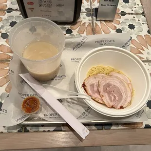 How my food was served to me