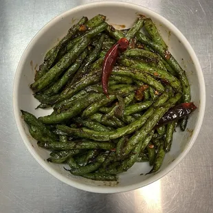 Dry Braised String Beans