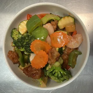 Sweet & Sour Veggies & Gluten