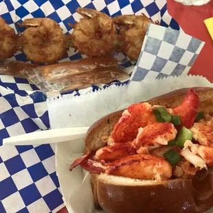 The Coconut shrimp on the top is from them