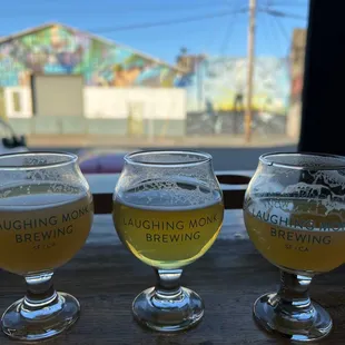 Flight of 5. Clearly I had two faves bc they're gone already