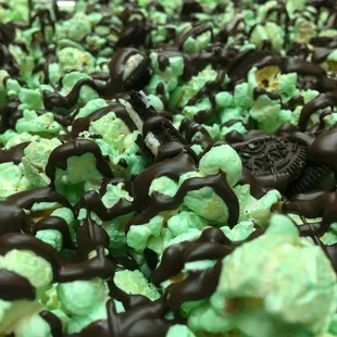 Andes Avalanche - a minty chocolate creation complete with crumbled Oreos