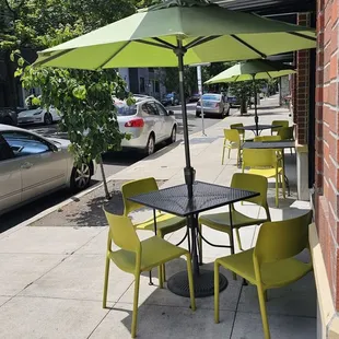 Outdoor seating