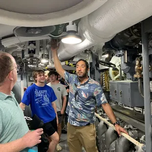 Lui speaking on the Bowfin  12/2024