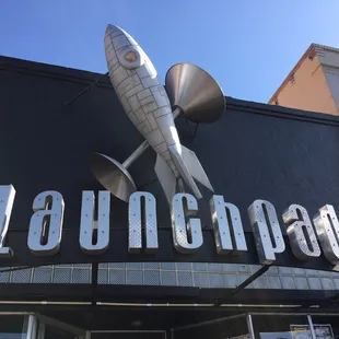 The front! 21+ entrance