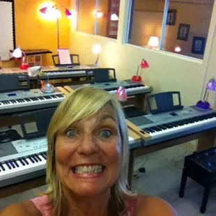 teacher Laura Duncan Malone at Allegro Piano School