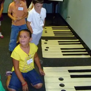 Keyboard games break break up 50 minute group classes!