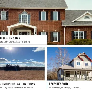 Houses/Land Under Contract in a few days