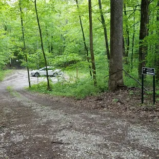 take another turn to head down to the parking lot