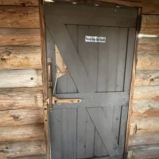 interior view of door