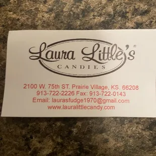 business card