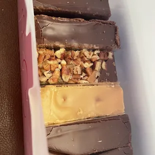 Assorted fudge mmmmm