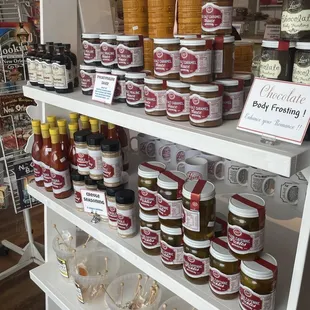 Chocolate body frosting