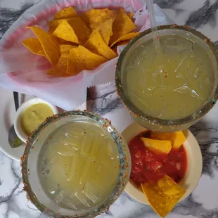 Margaritas Chips &amp; Salsa