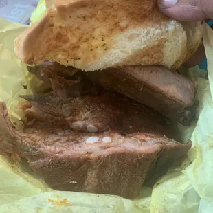 Rib sandwich