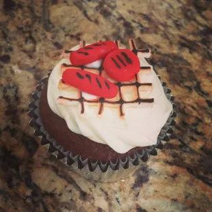 BBQ grill fondant topper