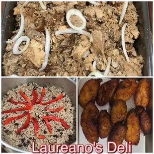 chicken wings and fried chicken