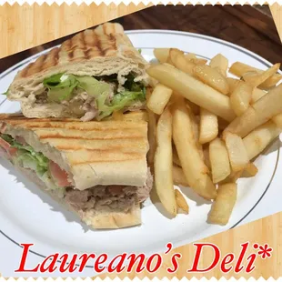 Tuna Sandwich with Fries!