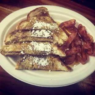 French Toast with Bacon!