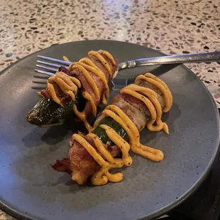 Bacon wrapped Jalapeño