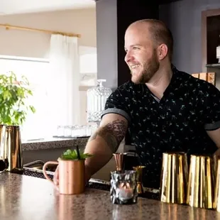 Bar Manager Sam McGinnis
