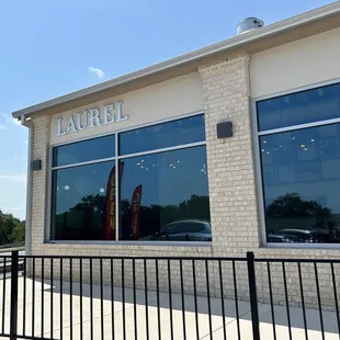 Front of the cafe