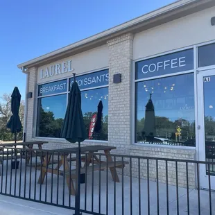 Outside seating