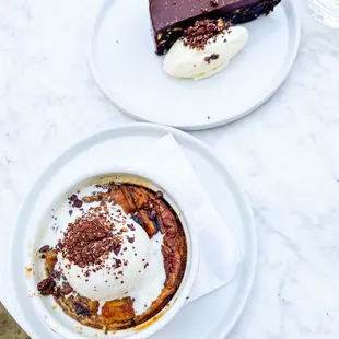 Croissant Bread Pudding &amp; Torte