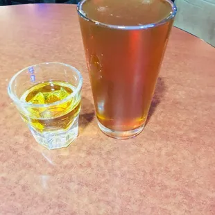 1 beer 1 whisky
