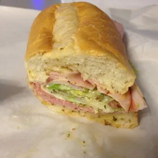 Inside view of Italian Sub