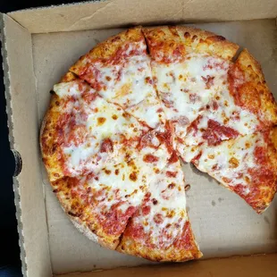 The pizza is ok, not bad, not great, just ok.