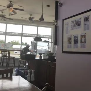 Front area