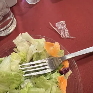 Plastic found in my salad