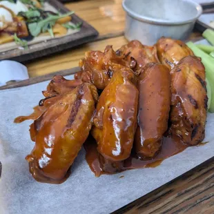 Louisiana grilled wings