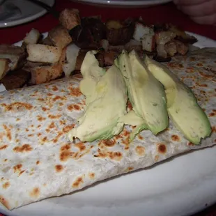 Vegan Breakfast Burrito w/ Homefries