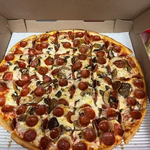 pizza, food