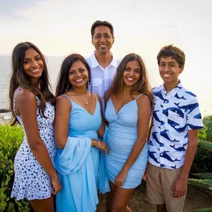 Family session at Laguna Beach