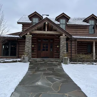 Front of the building