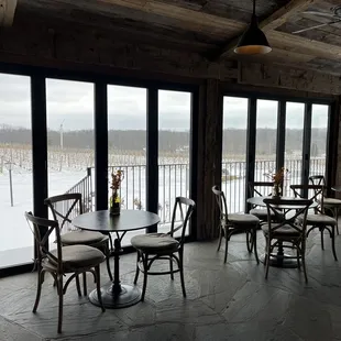Inside patio